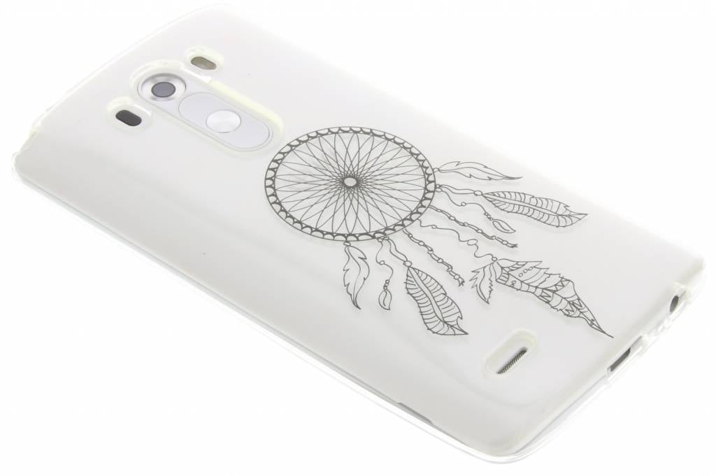 Image of Zwart dromenvanger design TPU hoesje voor de LG G3