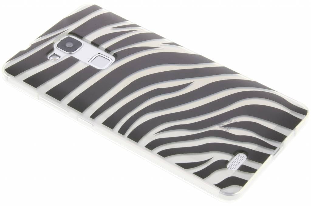 Image of Dierenprint design Zebra TPU hoesje voor de Huawei Mate 7