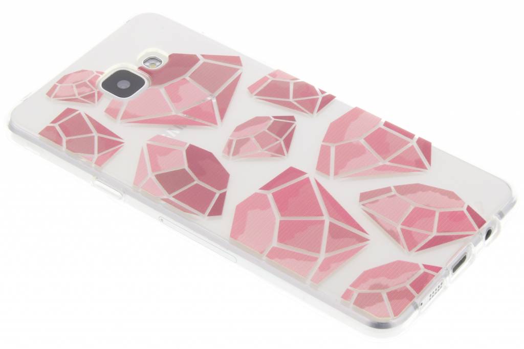 Image of Pink diamonds design TPU hoesje voor de Samsung Galaxy A5 (2016)