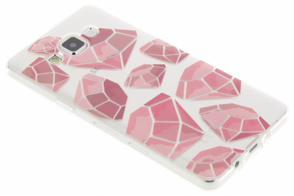 Image of Pink diamonds design TPU hoesje voor de Samsung Galaxy A5