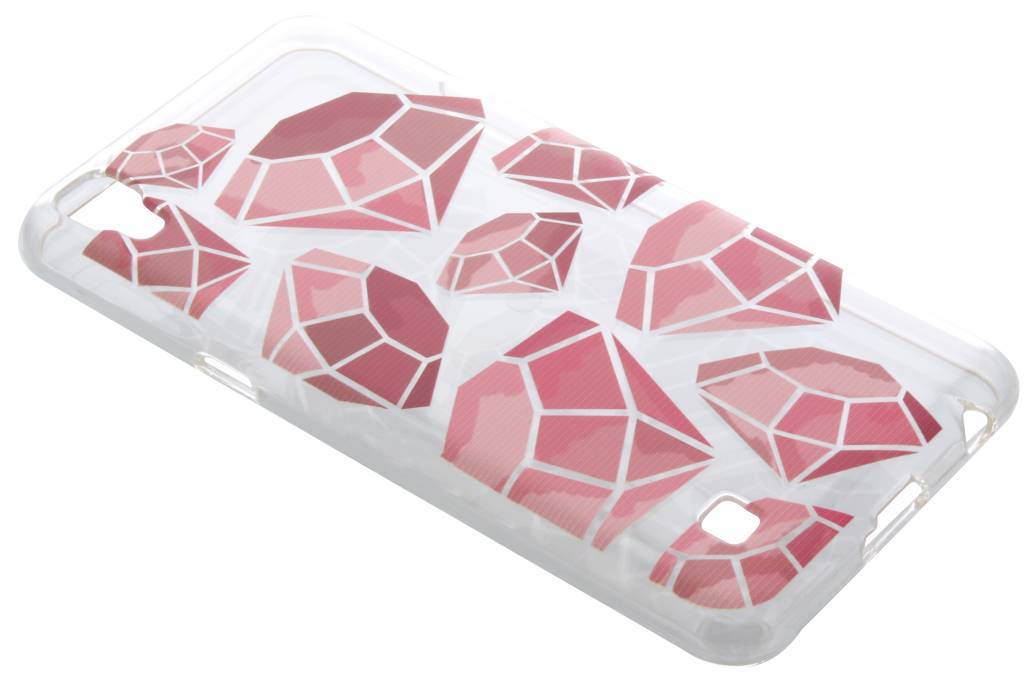 Image of Pink diamonds design TPU hoesje voor de LG X Power