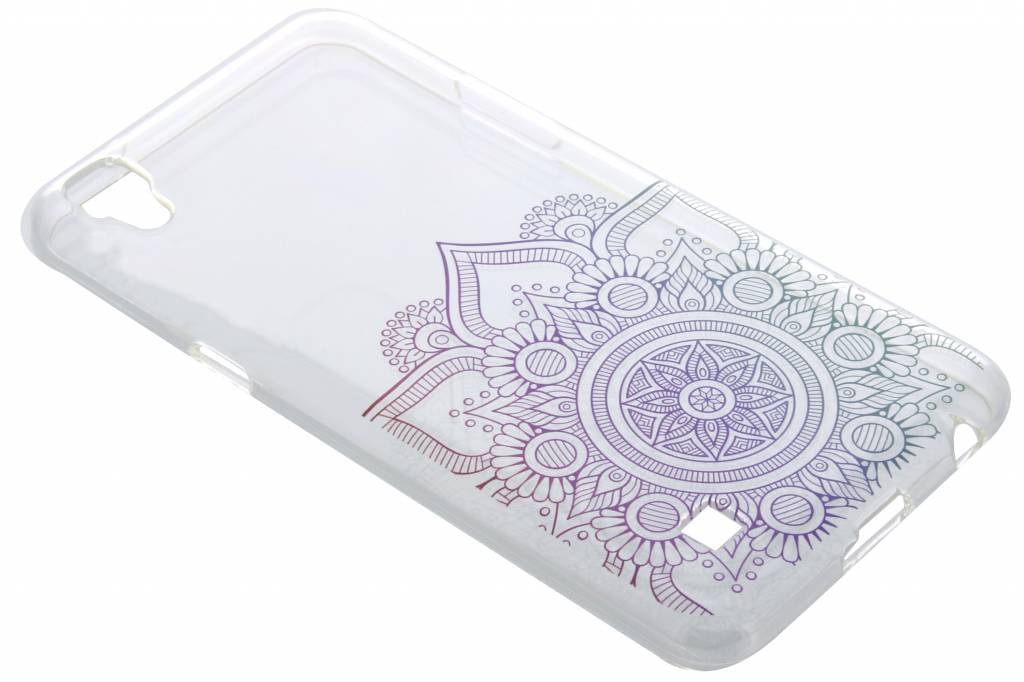 Image of Multicolor mandala design TPU hoesje voor de LG X Power