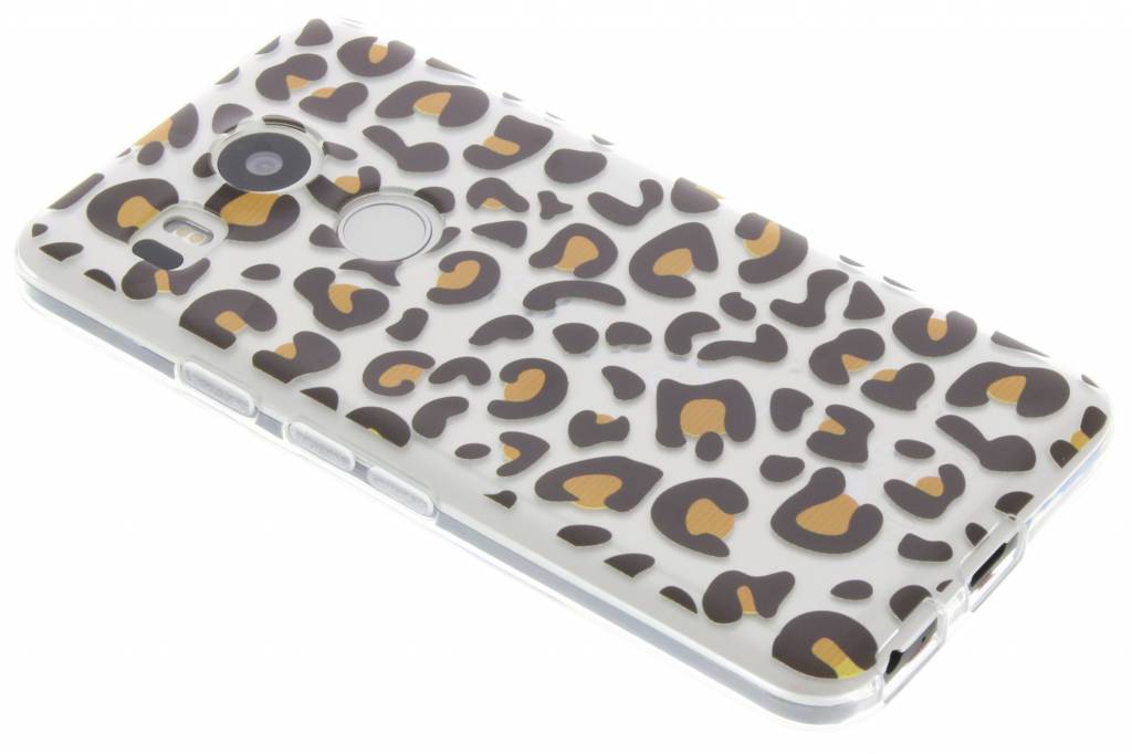 Image of Dierenprint design Luipaard TPU hoesje voor de LG Nexus 5X