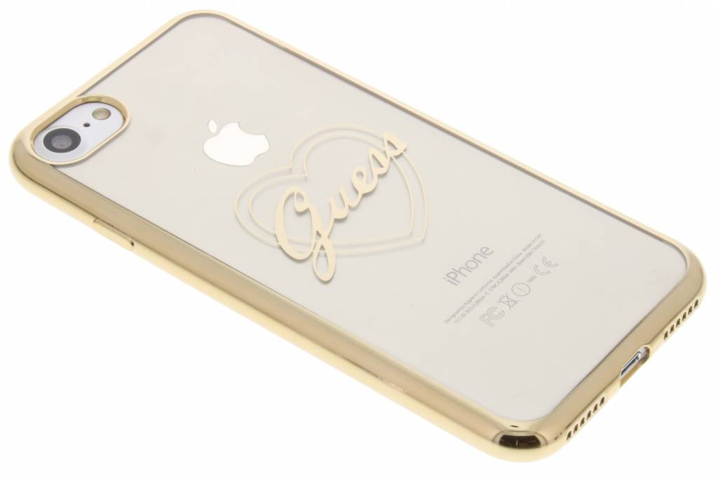Image of Signature Heart TPU Case voor de iPhone 7 - Goud