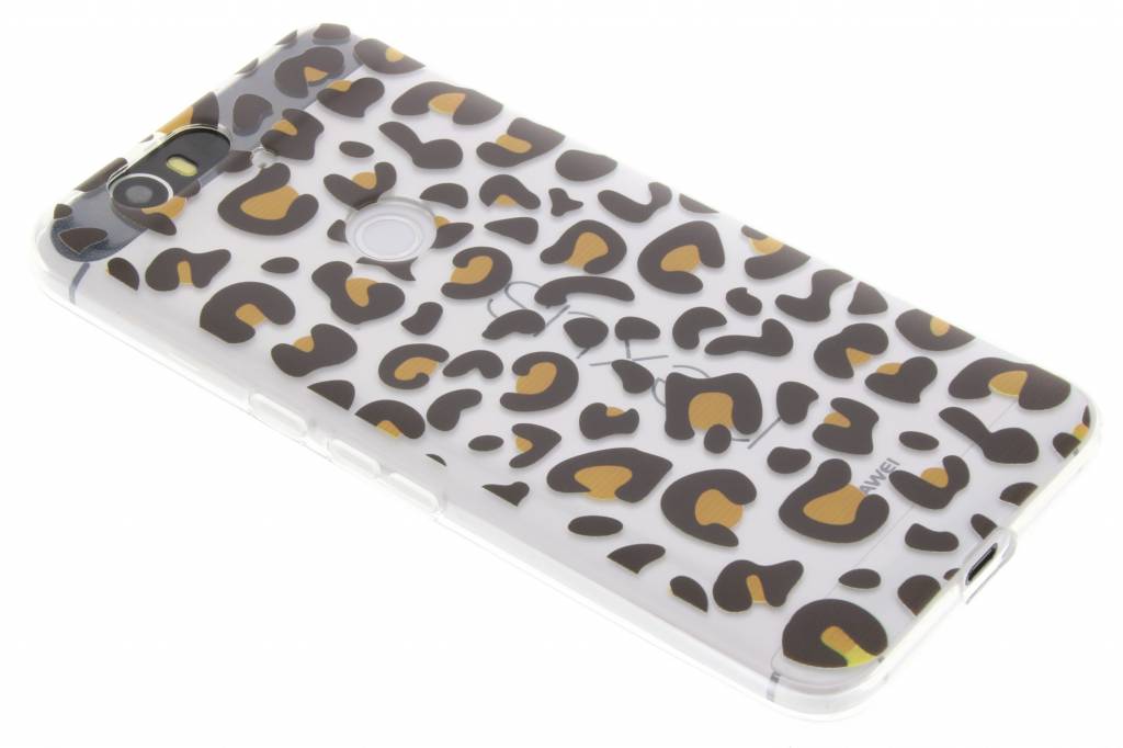 Image of Dierenprint design Luipaard TPU hoesje voor de Huawei Nexus 6P