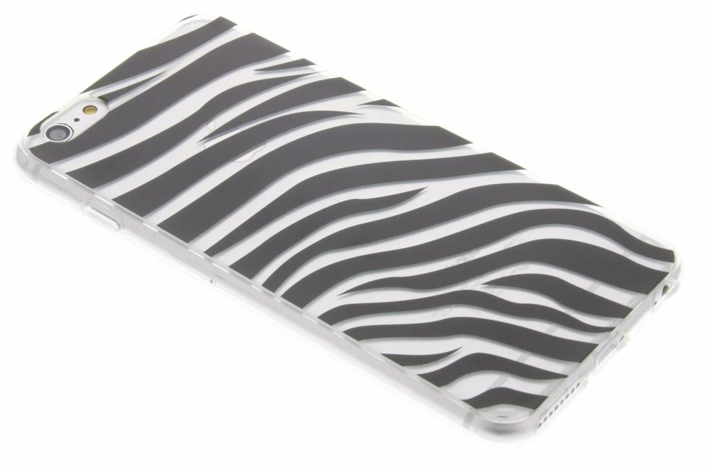 Image of Dierenprint design Zebra TPU hoesje voor de iPhone 6(s) Plus