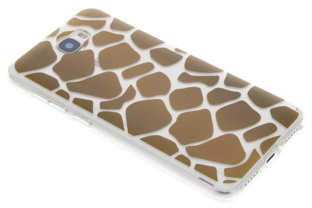 Image of Bruin dierenprint design Giraffe TPU hoesje voor de Huawei Y5 2 / Y6 2 Compact