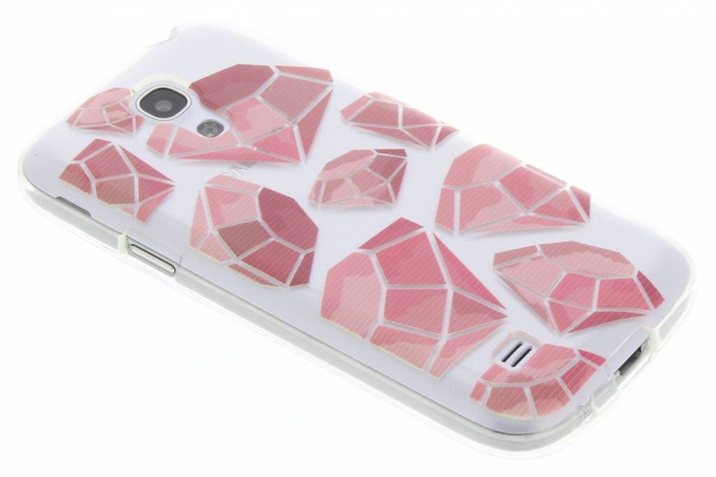 Image of Pink diamonds design TPU hoesje voor de Samsung Galaxy S4 Mini