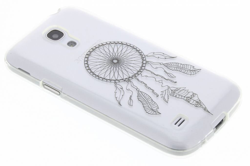 Image of Zwart dromenvanger design TPU hoesje voor de Samsung Galaxy S4 Mini