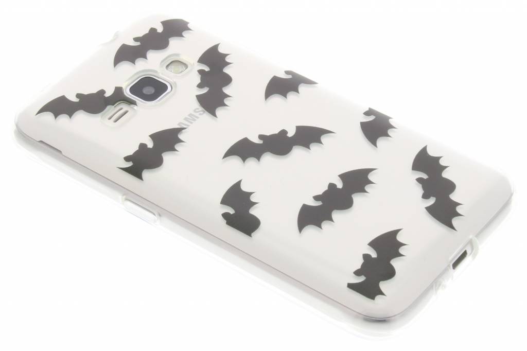 Image of Halloween design vleermuizen TPU hoesje voor de Samsung Galaxy J1 (2016)