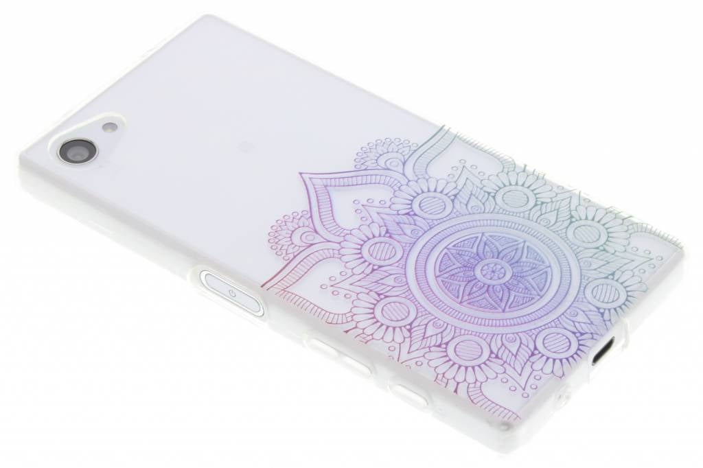 Image of Multicolor mandala design TPU hoesje voor de Sony Xperia Z5 Compact