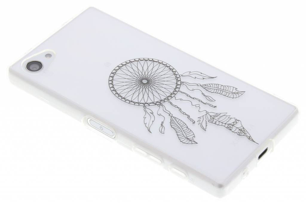 Image of Zwart dromenvanger design TPU hoesje voor de Sony Xperia Z5 Compact