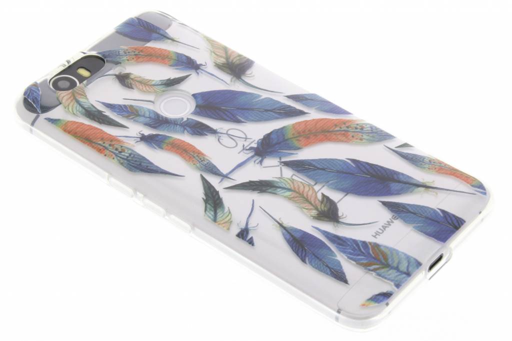 Image of Ibiza feather case voor de Huawei Nexus 6P