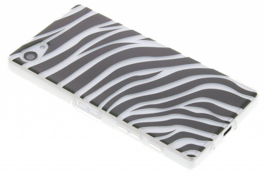 Image of Dierenprint design Zebra TPU hoesje voor de Sony Xperia Z5 Compact