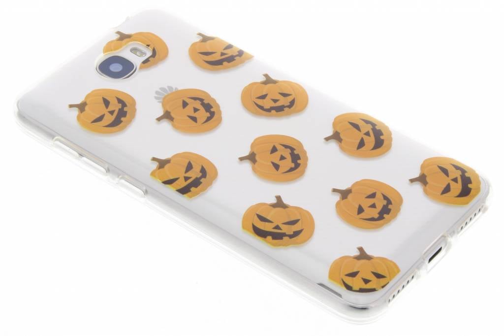 Image of Halloween design pompoentjes TPU hoesje Huawei Y5 2 / Y6 2 Compact