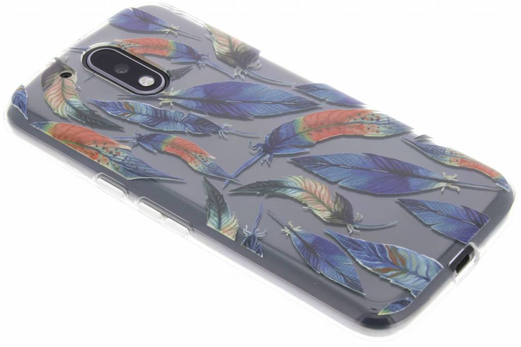 Image of Ibiza feather case voor de Motorola Moto G4 (Plus)