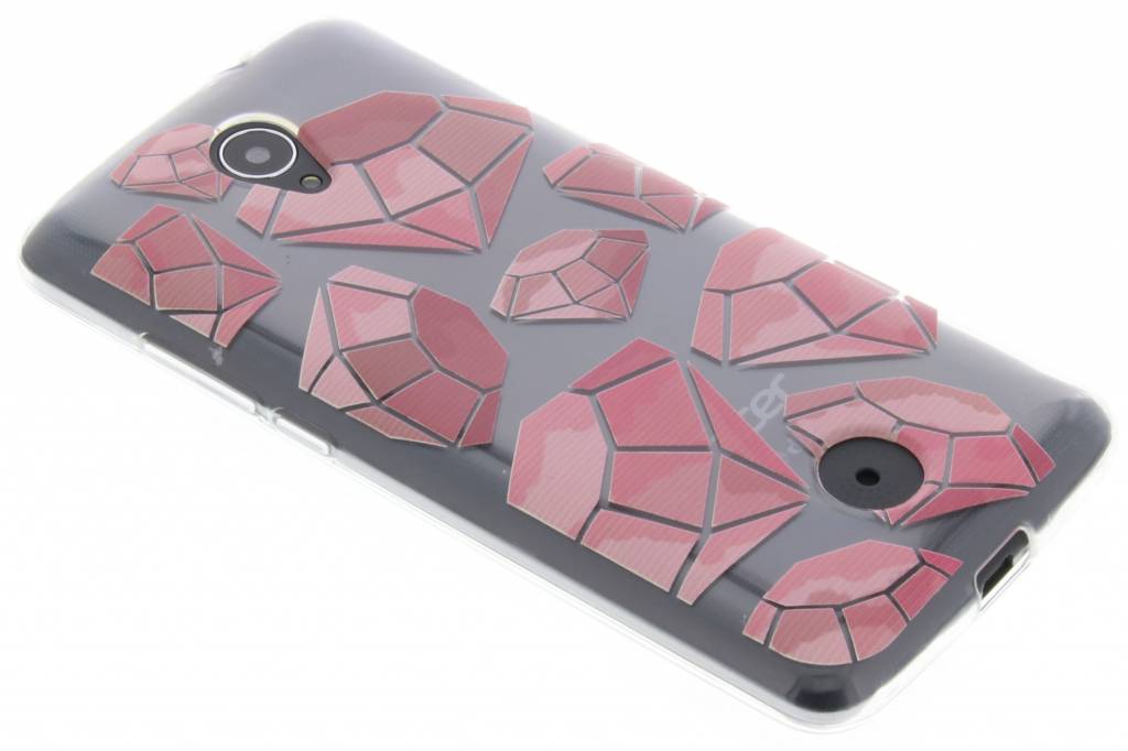 Image of Pink diamonds design TPU hoesje voor de Acer Liquid Zest (4G)