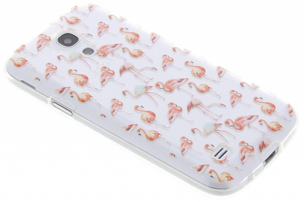 Image of Flamingo design TPU siliconen hoesje voor de Samsung Galaxy S4 Mini