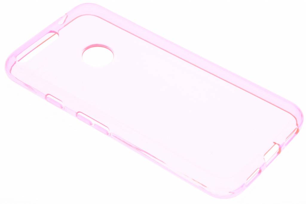 Image of Roze transparante gel case voor de Google Pixel XL