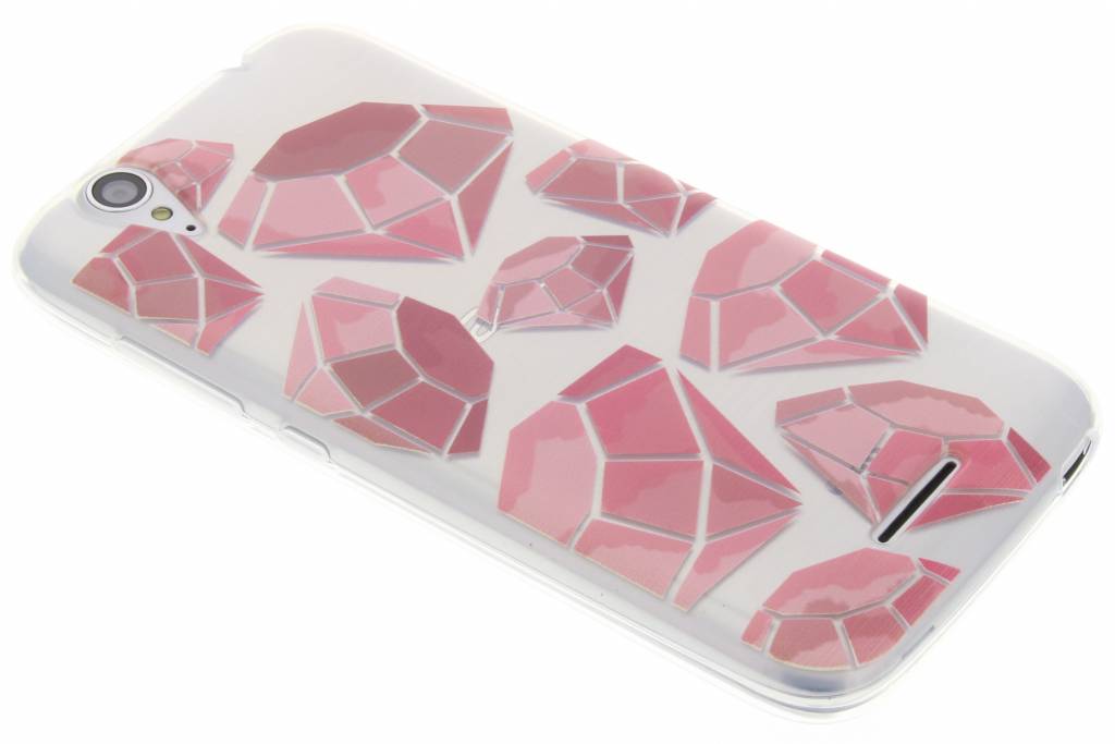 Image of Pink diamonds design TPU hoesje voor de Acer Liquid Z630