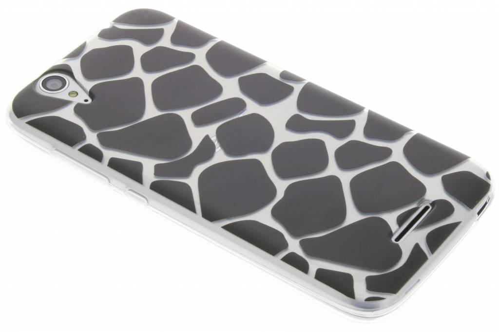 Image of Zwart dierenprint design Giraffe TPU hoesje voor de Acer Liquid Z630