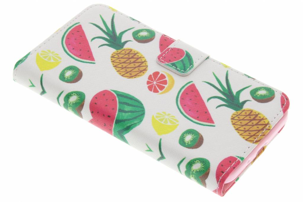 Image of Fruit design TPU booktype hoes voor de Samsung Galaxy J3 / J3 (2016)