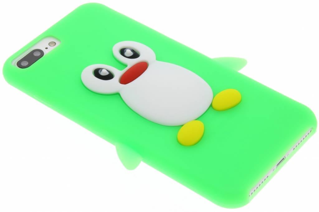 Image of Neon groen pinguin siliconen hoesje voor de iPhone 7 Plus