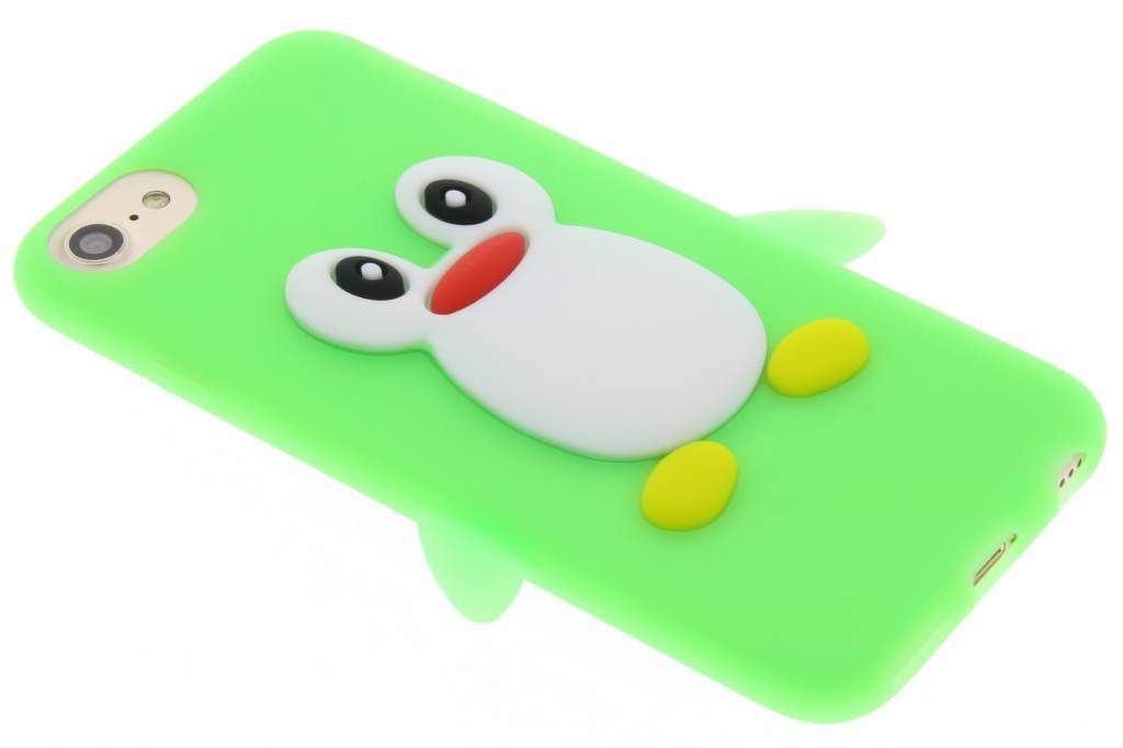 Image of Groen pinguin siliconen hoesje voor de iPhone 7