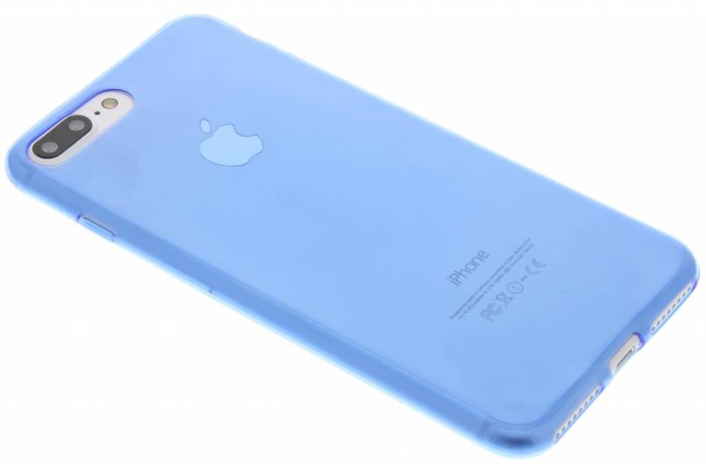 Image of Blauw ultra thin transparant TPU hoesje voor de iPhone 7 Plus