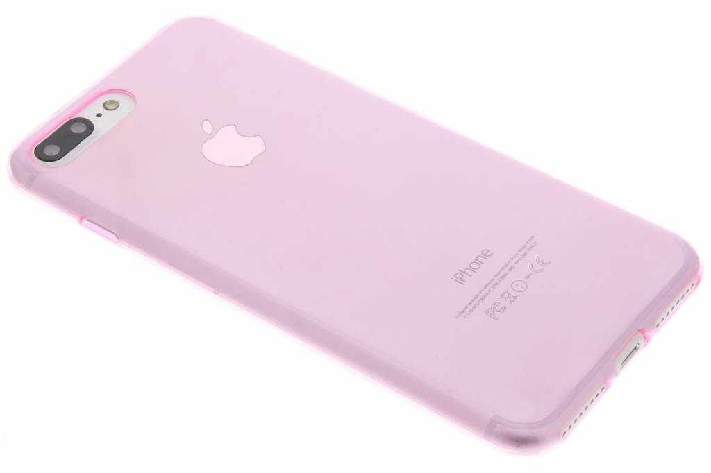 Image of Roze ultra thin transparant TPU hoesje voor de iPhone 7 Plus