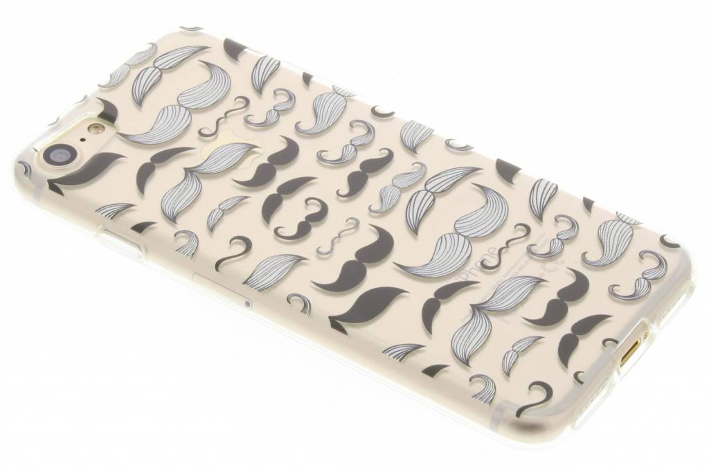 Image of Mustache design TPU siliconen hoesje voor de iPhone 7