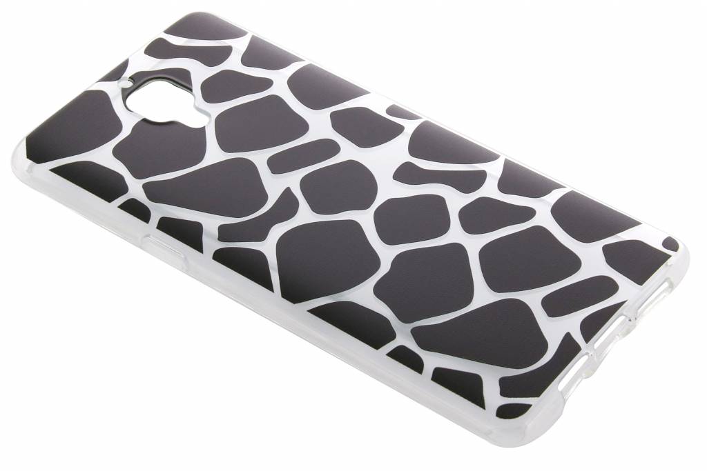 Image of Zwart dierenprint design Giraffe TPU hoesje voor de OnePlus 3 / 3T