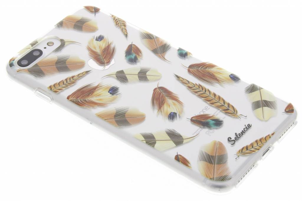 Image of Feathers Brown TPU hoesje voor de iPhone 7 Plus