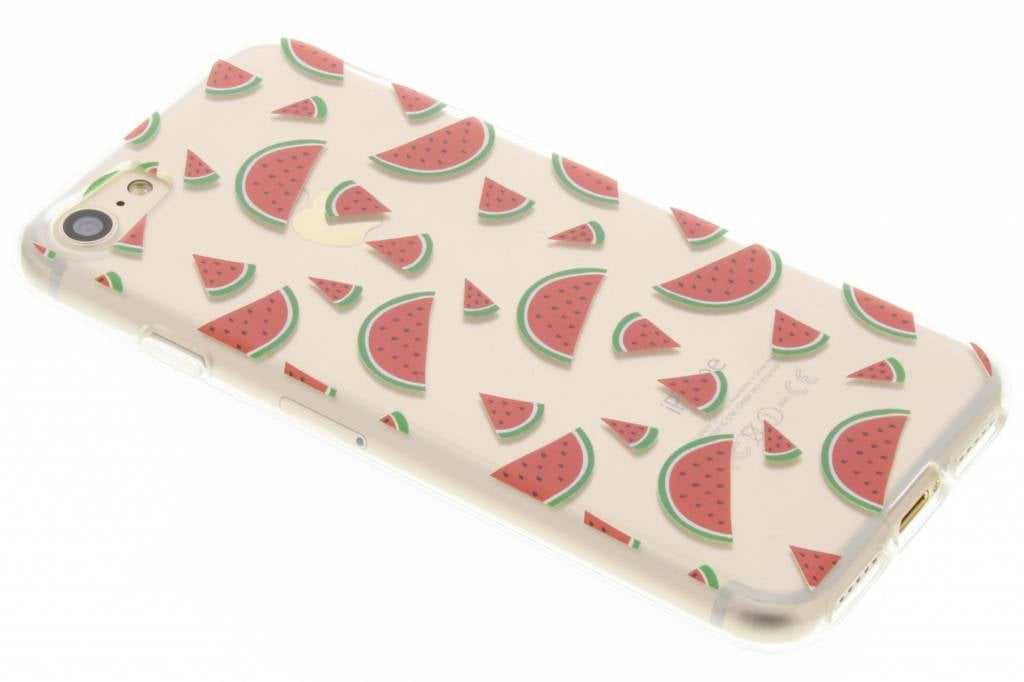 Image of Transparant watermeloen fruit design TPU hoesje voor de iPhone 7