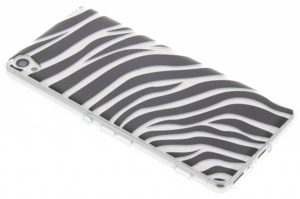 Image of Dierenprint design Zebra TPU hoesje voor de Sony Xperia XA