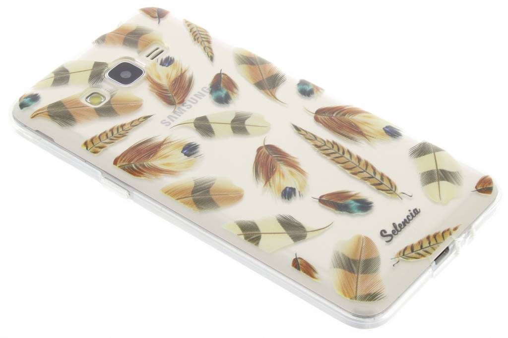 Image of Feathers Brown TPU hoesje voor de Samsung Galaxy Grand Prime