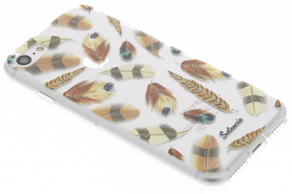 Image of Feathers Brown TPU hoesje voor de iPhone 7