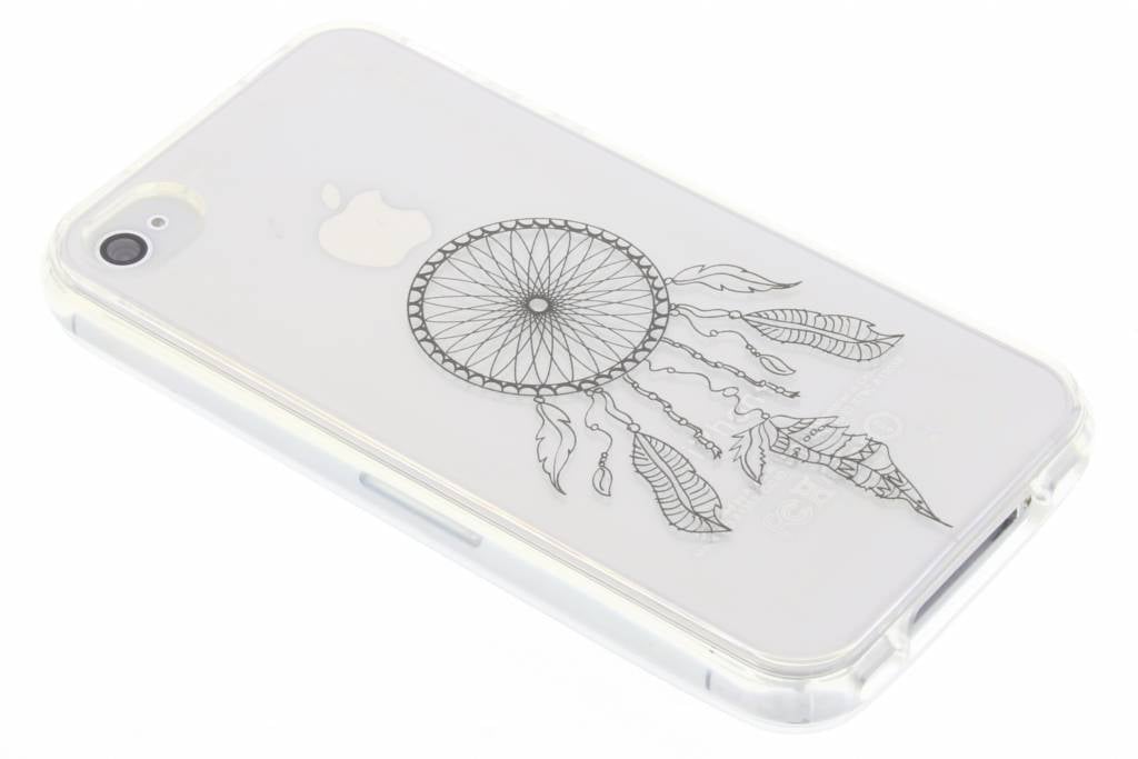 Image of Zwart dromenvanger design TPU hoesje voor de iPhone 4 / 4s