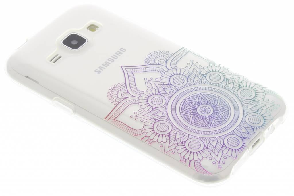 Image of Multicolor mandala design TPU hoesje voor de Samsung Galaxy J1