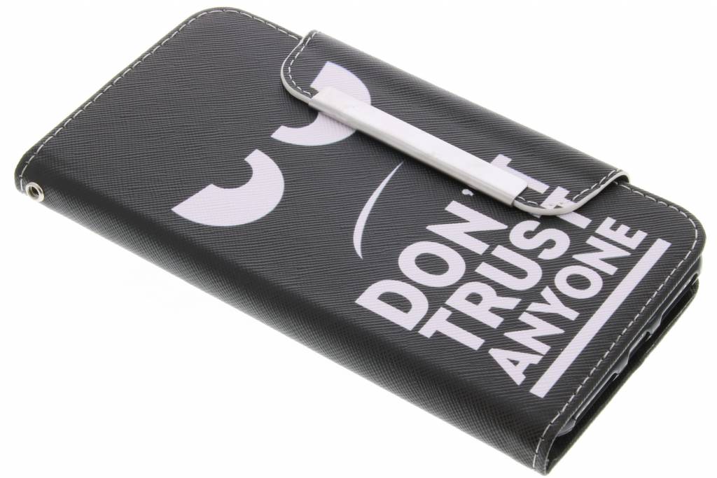 Image of Don't trust anyone design TPU Wallet Case voor de iPhone 7 Plus