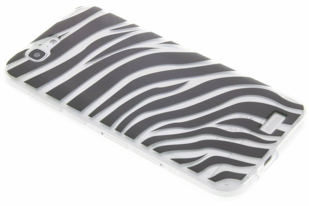 Image of Dierenprint design Zebra TPU hoesje voor de Huawei Ascend G7