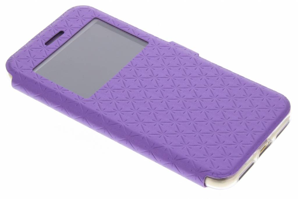 Image of Paars Rhombus hoesje voor de iPhone 7