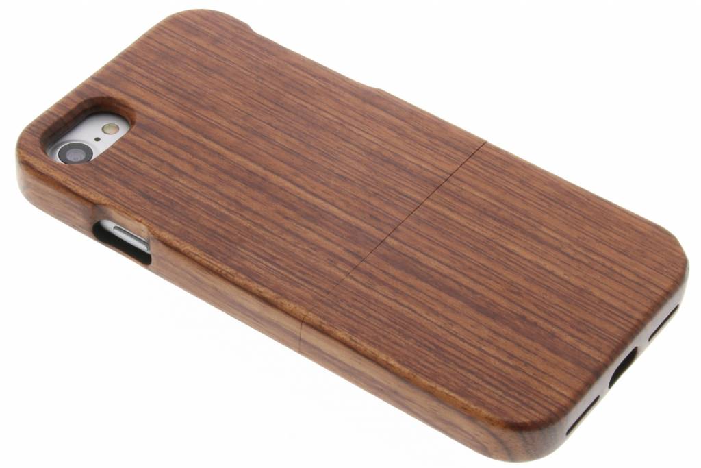 Image of Kastanjebruin echt houten hardcase hoesje voor de iPhone 7