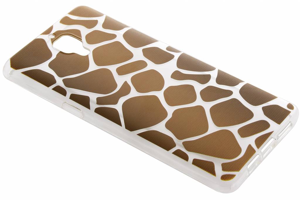 Image of Bruin dierenprint design Giraffe TPU hoesje voor de OnePlus 3 / 3T