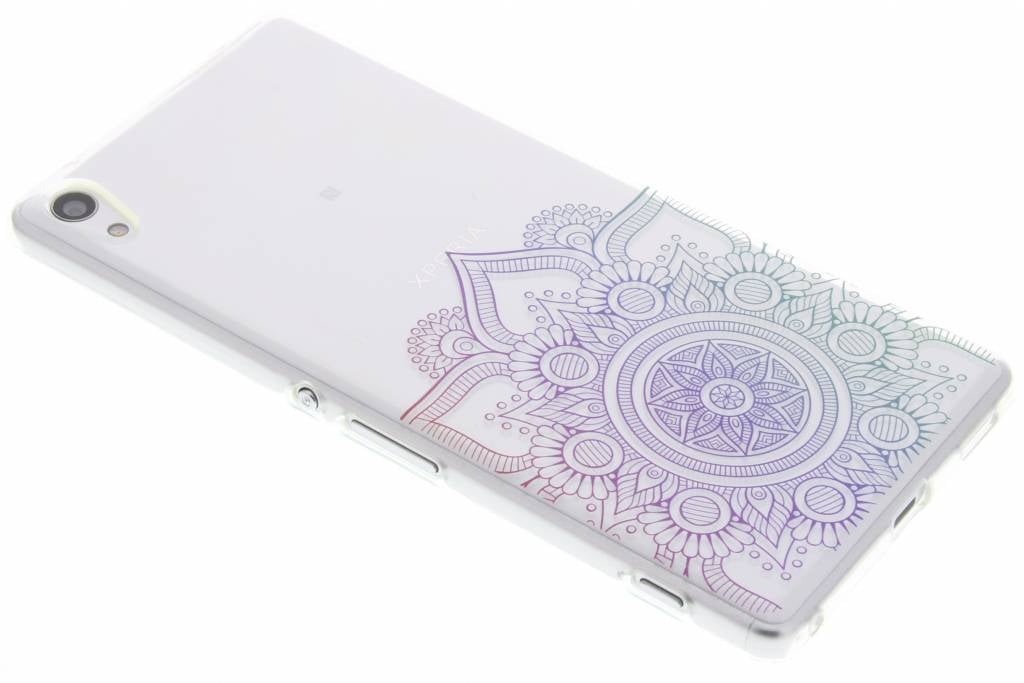 Image of Multicolor mandala design TPU hoesje voor de Sony Xperia XA Ultra