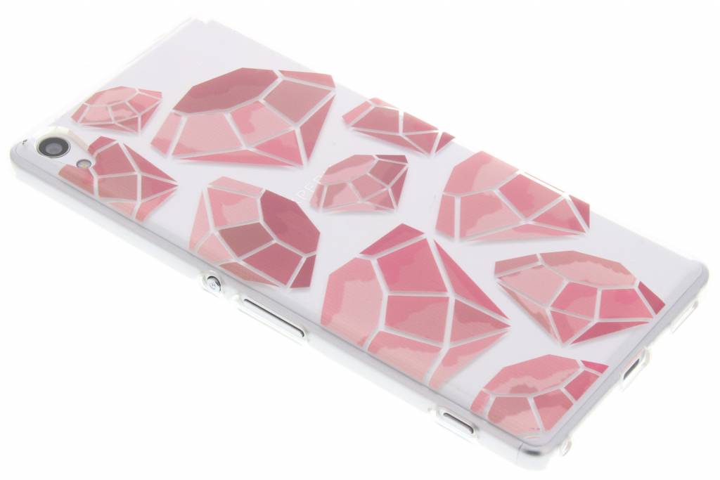 Image of Pink diamonds design TPU hoesje voor de Sony Xperia XA Ultra