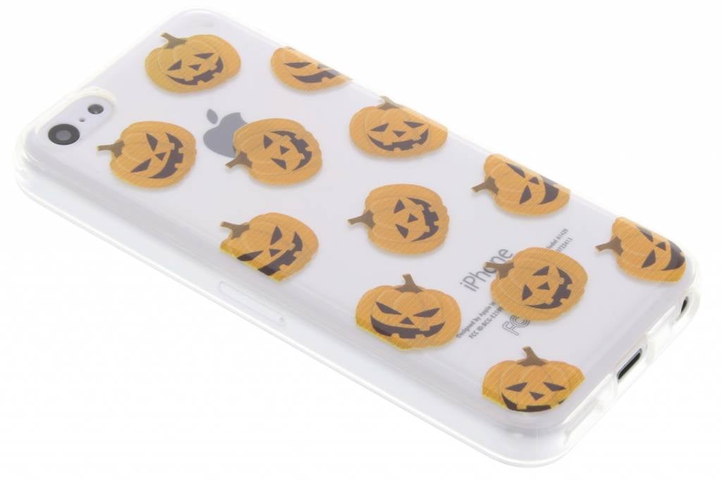 Image of Halloween design pompoentjes TPU hoesje voor de iPhone 5c