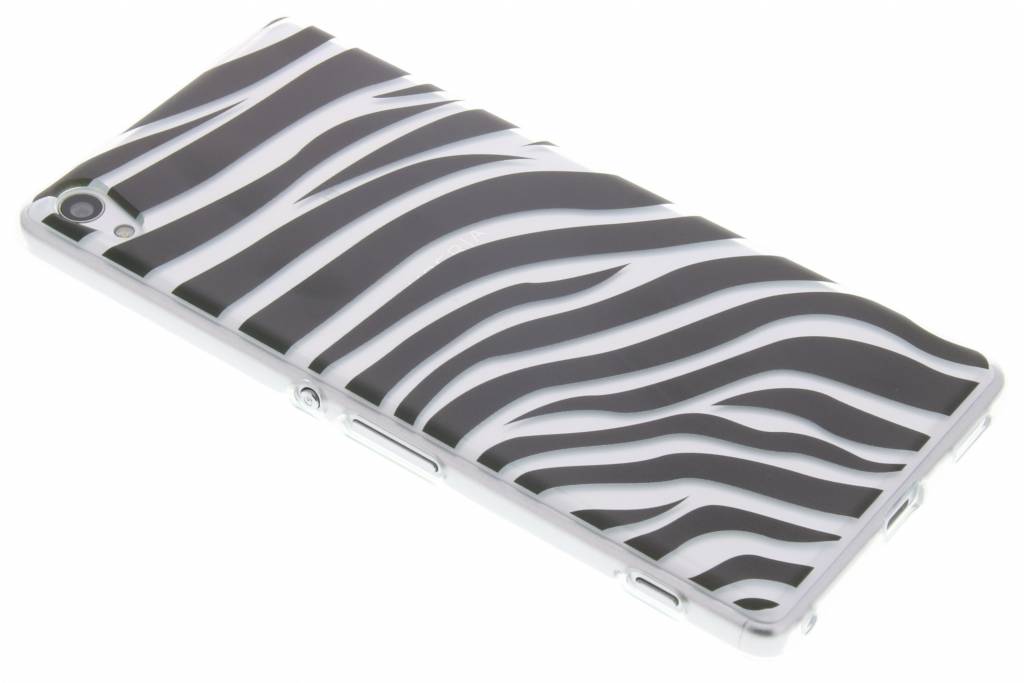 Image of Dierenprint design Zebra TPU hoesje voor de Sony Xperia XA Ultra