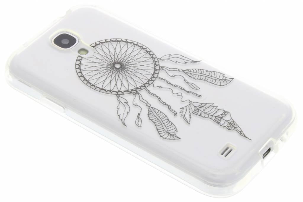 Image of Zwart dromenvanger design TPU hoesje voor de Samsung Galaxy S4