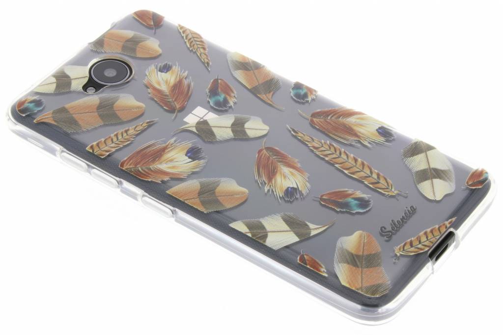 Image of Feathers Brown TPU hoesje voor de Microsoft Lumia 650